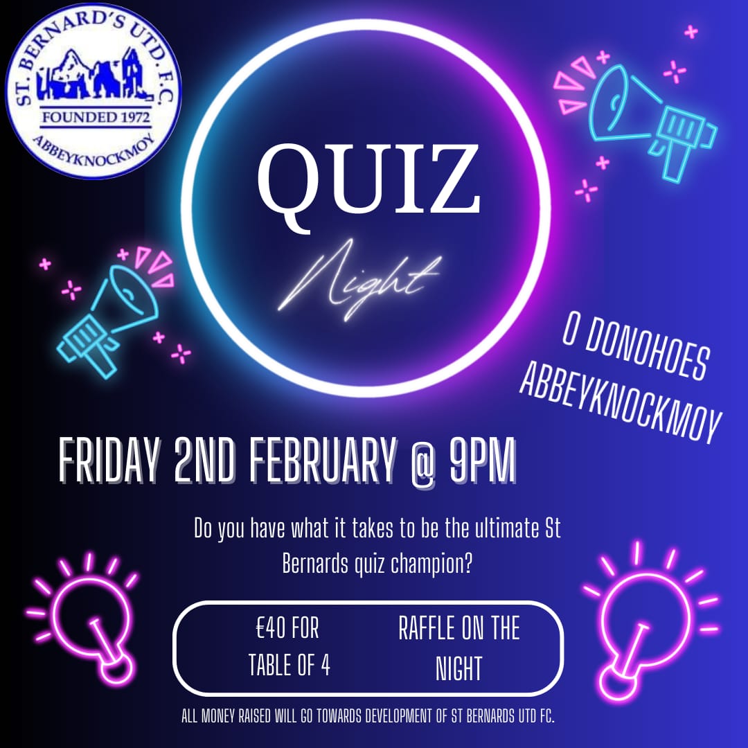 Annual Table Quiz