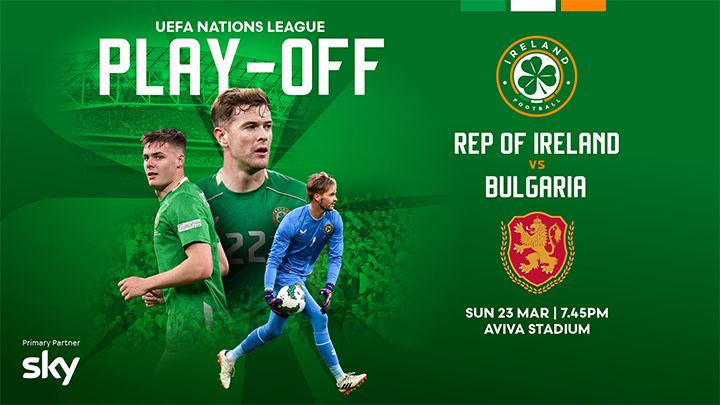 FAI Competition - 2 Adult tickets Ireland Vs Bulgaria
